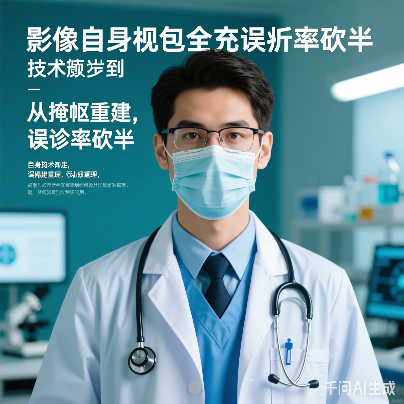 技术原理：从掩码重建到误诊率砍半