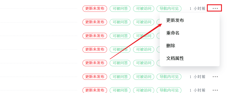 更新发布
