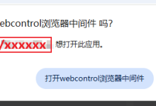 下载海康视频插件后,浏览器显示此站点正在尝试打开webcontrol浏览器中间件-171主机测评