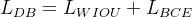 L_{DB}=L_{WIOU}+L_{BCE}