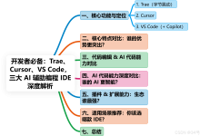 开发者必备:Trae、Cursor、VS Code,三大 AI 辅助编程 IDE 深度解析-171主机测评