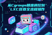 从Cgroups精准调控到LXC容器全流程操作:用pidstat/stress测试Cgroups限流,手把手玩转Ubuntu LXC容器全流程-171主机测评