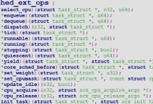 Sched ext回调1——init_task (linux 6.15.7)-171主机测评