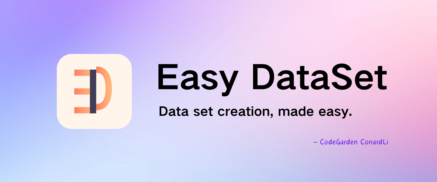 Easy Dataset Banner