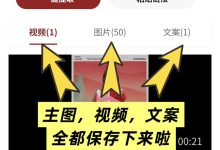电商人私藏的素材提取神器，多平台图文视频一键搞定-171主机测评