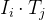 I_i \\cdot T_j