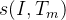 s(I,T_m)