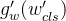 g_w'(w'_{cls})