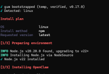 OpenClaw 安装失败:npm install 多次报错的完整排错与解决方案-171主机测评