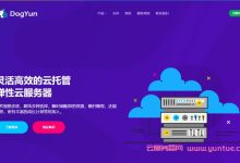 狗云(dogyun)云服务器:弹性云7折/经典云8折,独服优惠100元/幸运大转盘抽5折优惠-171主机测评