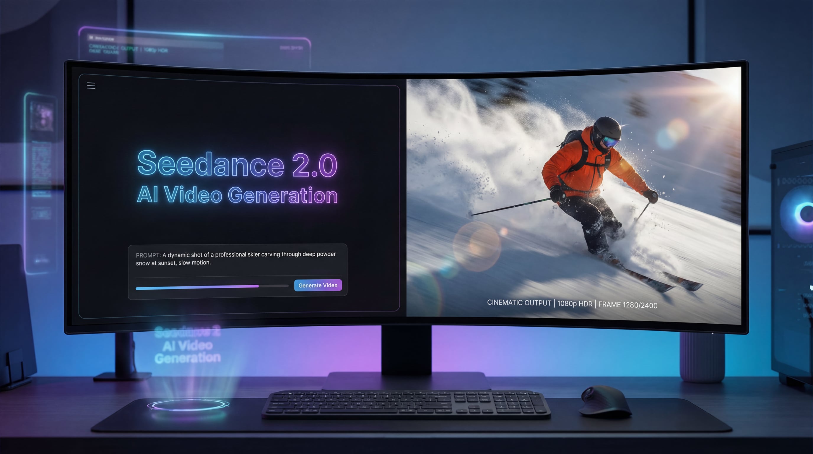 Seedance 2.0 视频生成展示