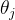 $\\theta_j$