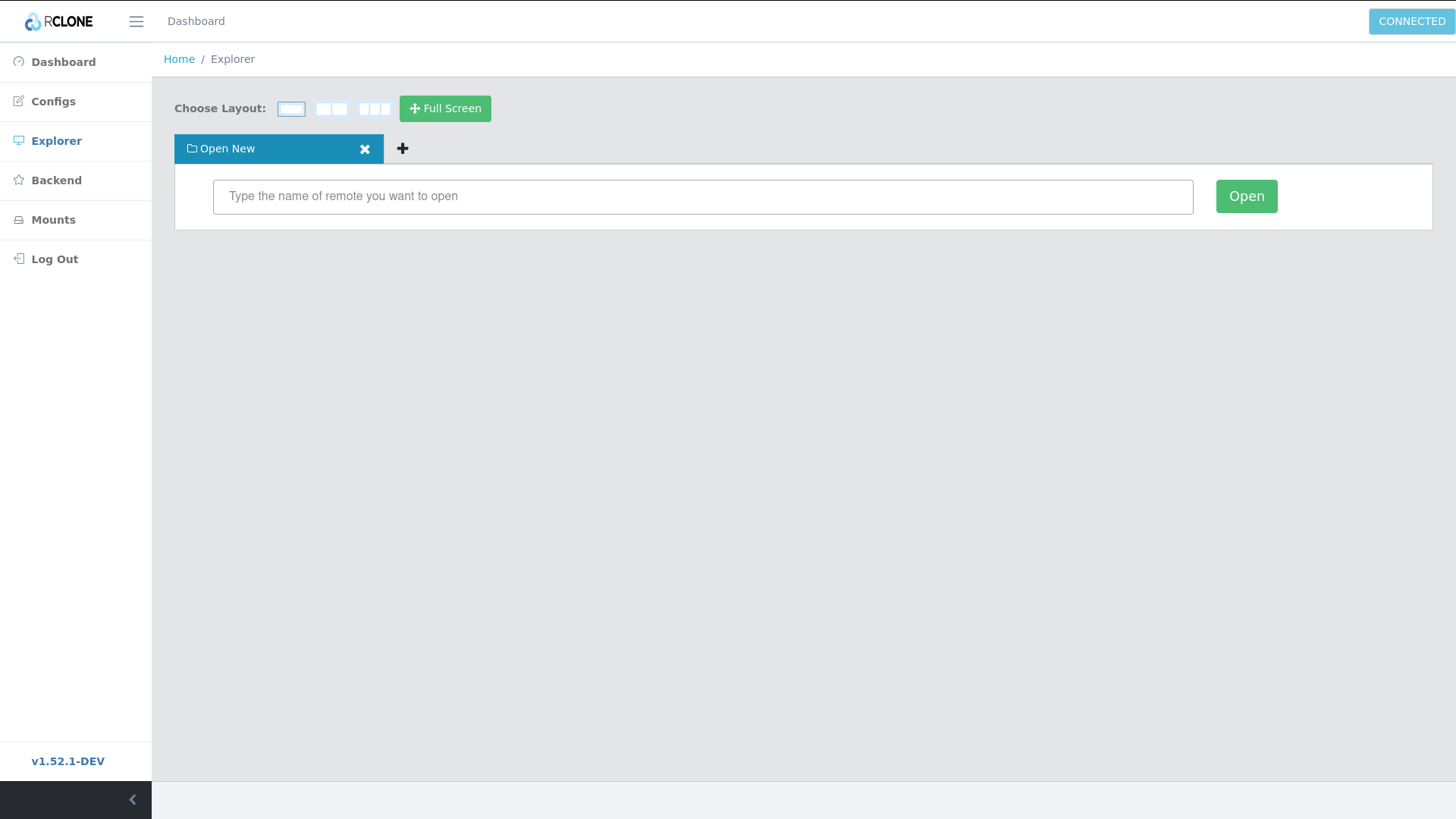 Rclone Web UI 远程资源管理器展示多云文件浏览功能