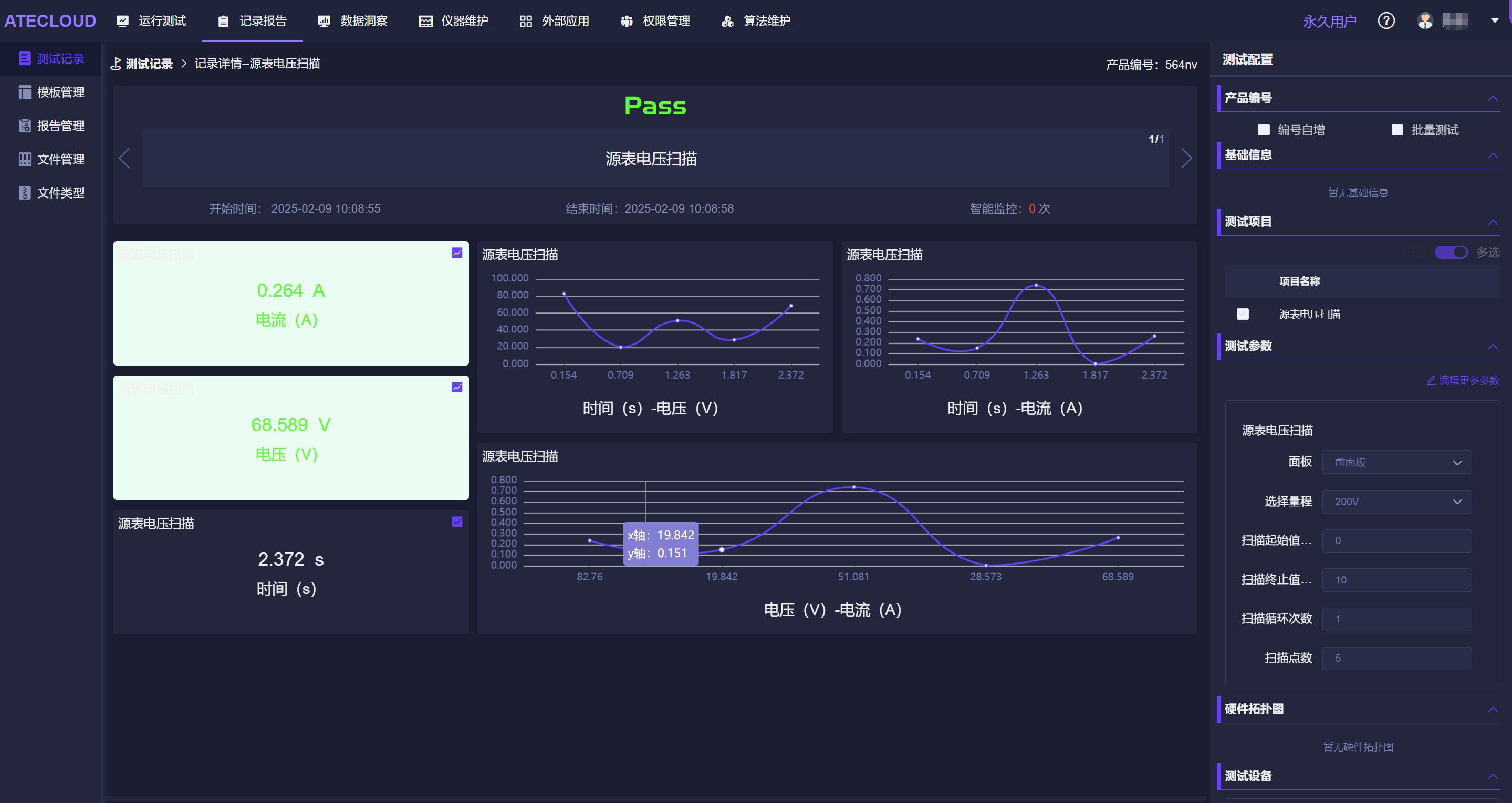 ATECLOUD源表程控软件