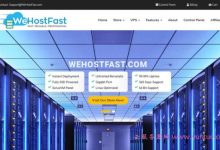WeHostFast:美国VPS全场25折优惠,1核/1G/1Gbps带宽/OVZ,年付$6-171主机测评