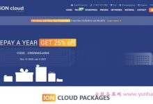 iON Cloud:美国CN2云服务器终身7.5折,2核2G内存/60G SSD,促销价$121.5/年-171主机测评