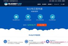 budgetvm：便宜国外云服务器低至$12/月,1.8Tbps高防,33T流量/月,日本、美国机房-171主机测评