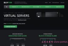 Frantech(BuyVM)：拉斯维加斯/纽约/卢森堡vps,AMD Ryzen/512MB/10GB/不限流量/1Gbps/KVM/DDOS/不限版权,2/月-171主机测评