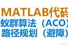 【MATLAB代码】蚁群算法（Ant Colony Optimization, ACO）路径规划（避障）仿真程序，订阅专栏后可直接查看完整源代码-171主机测评