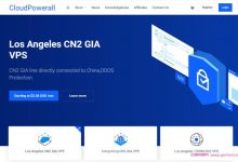cloudpowerall:美国洛杉矶CN2 VPS,年付$9.99;香港cnvps仅$14.99/年-171主机测评