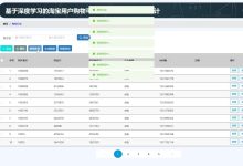 基于Python+大数据+SSM基于深度学习的淘宝用户购物可视化与行为预测系统(源码+LW+调试文档+讲解等)/淘宝用户分析系统/购物行为预测系统/用户购物可视化系统/电商用户行为预测-171主机测评