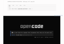 【笔记】Windows 上安装 OpenCode AI 编码助理:从踩坑到成功的简单记录-171主机测评