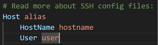 ssh-config