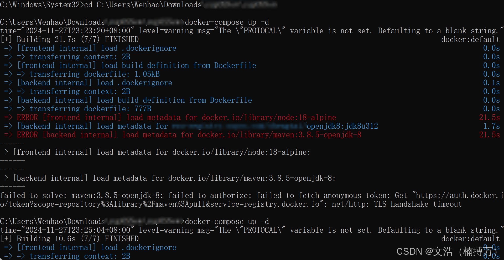 net/http: TLS handshake timeout