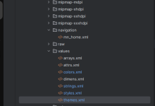 android app通过theme.xml文件设置spinner背景+字体颜色-171主机测评