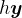h\\boldsymbol{\\displaystyle y}
