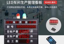 工业电子看板赋能装配线让生产现场管理更轻松-171主机测评