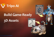 Tripo AI：构建游戏就绪的3D资产-171主机测评
