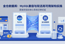 金仓数据库在MySQL迁移中的实践总结:某省农信社核心系统双活架构落地观察-171主机测评