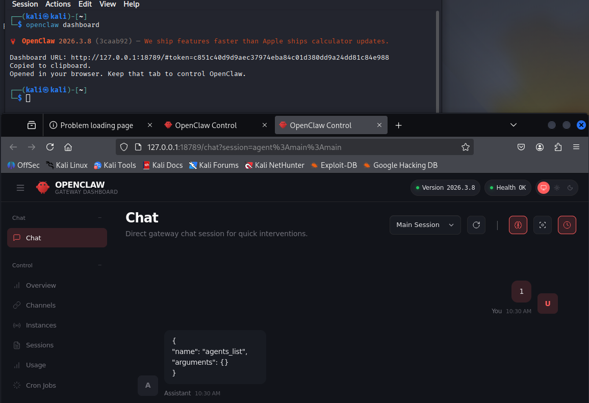 初始访问chat