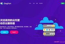 dogyun:香港/韩国/美国cn2定制VPS,静态云服务器终身8折,低至12元/月-171主机测评