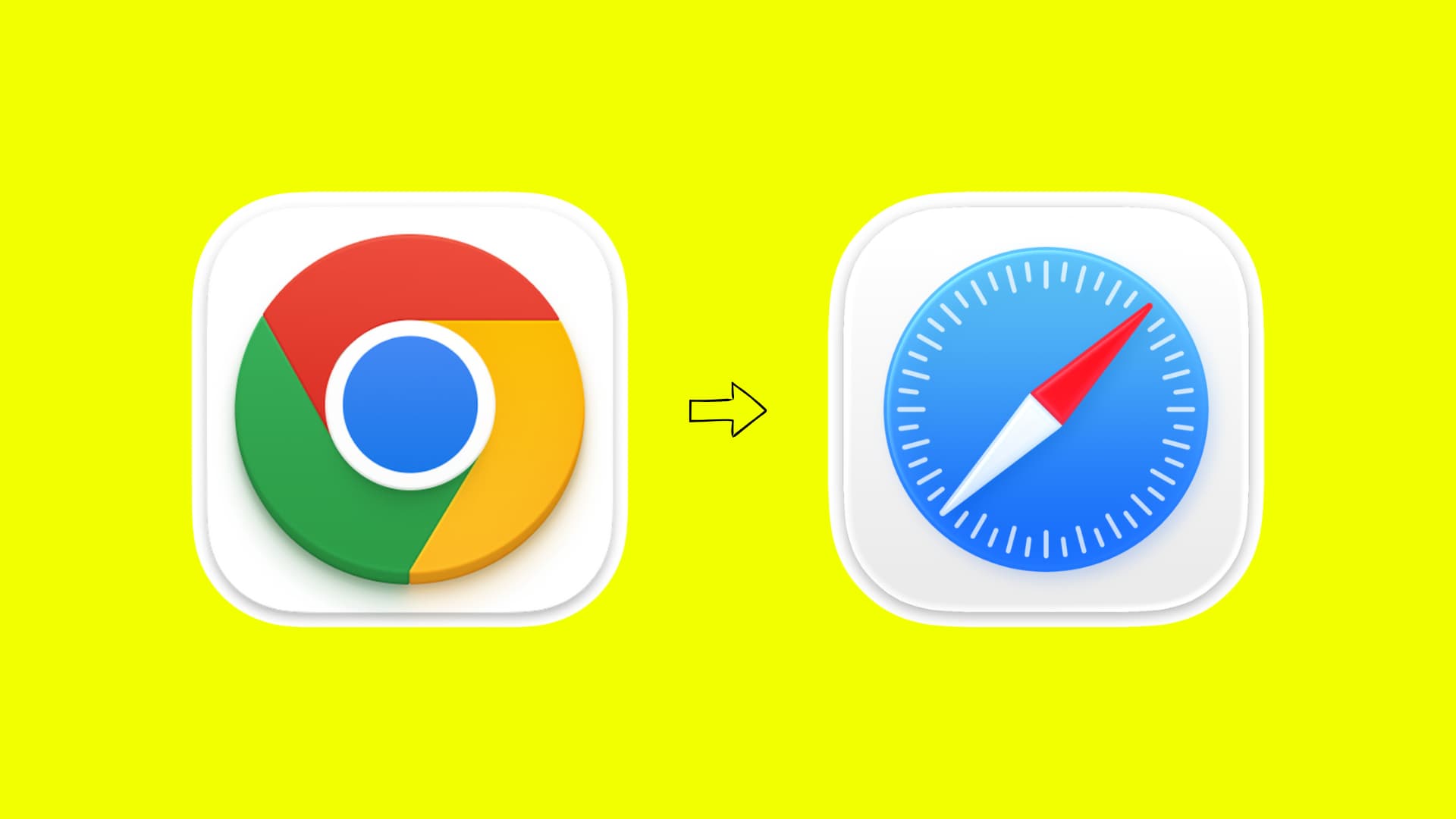 Chrome vs Safari对比