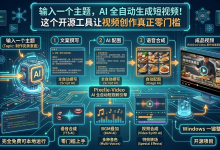输入一个主题，AI 全自动生成短视频！这个开源工具让视频创作真正零门槛-171主机测评