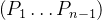 $\\left(P_1 \\dots P_{n-1}\\right)$
