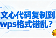 文心代码复制到 wps 格式错乱?AI 导出鸭一站式解决文档导出难题-171主机测评