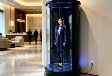 蓝速全尺寸私模 3D 全息舱 AI 数字人一体机深度评测-171主机测评