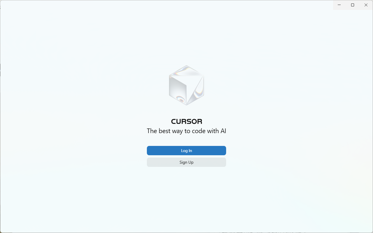 Cursor下载页面