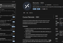 零基础指南:用 Cursor + Remote SSH 连接远程服务器-171主机测评