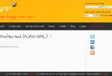 零基础玩转bWAPP靶场（四十七）：XSS - Reflected (AJAX/XML)-171主机测评
