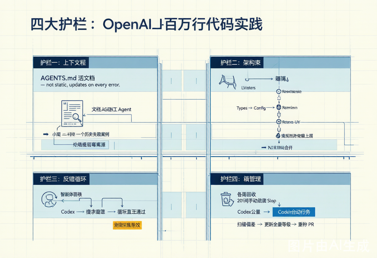 四大护栏:OpenAI 百万行代码实践