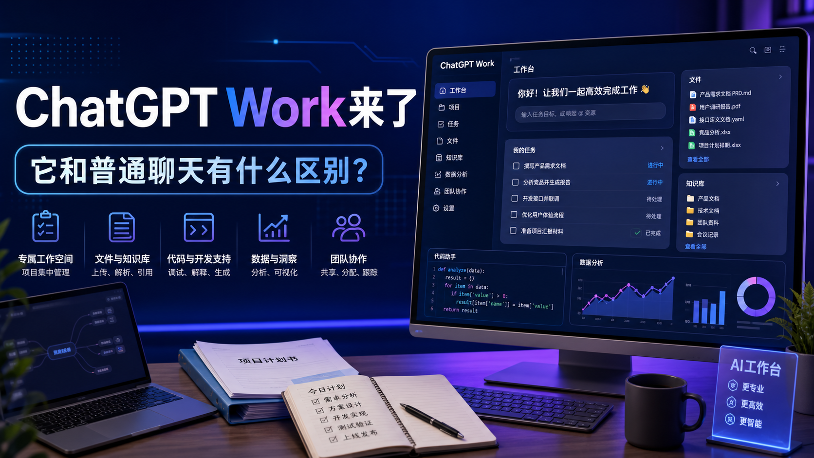 ChatGPT Work来了