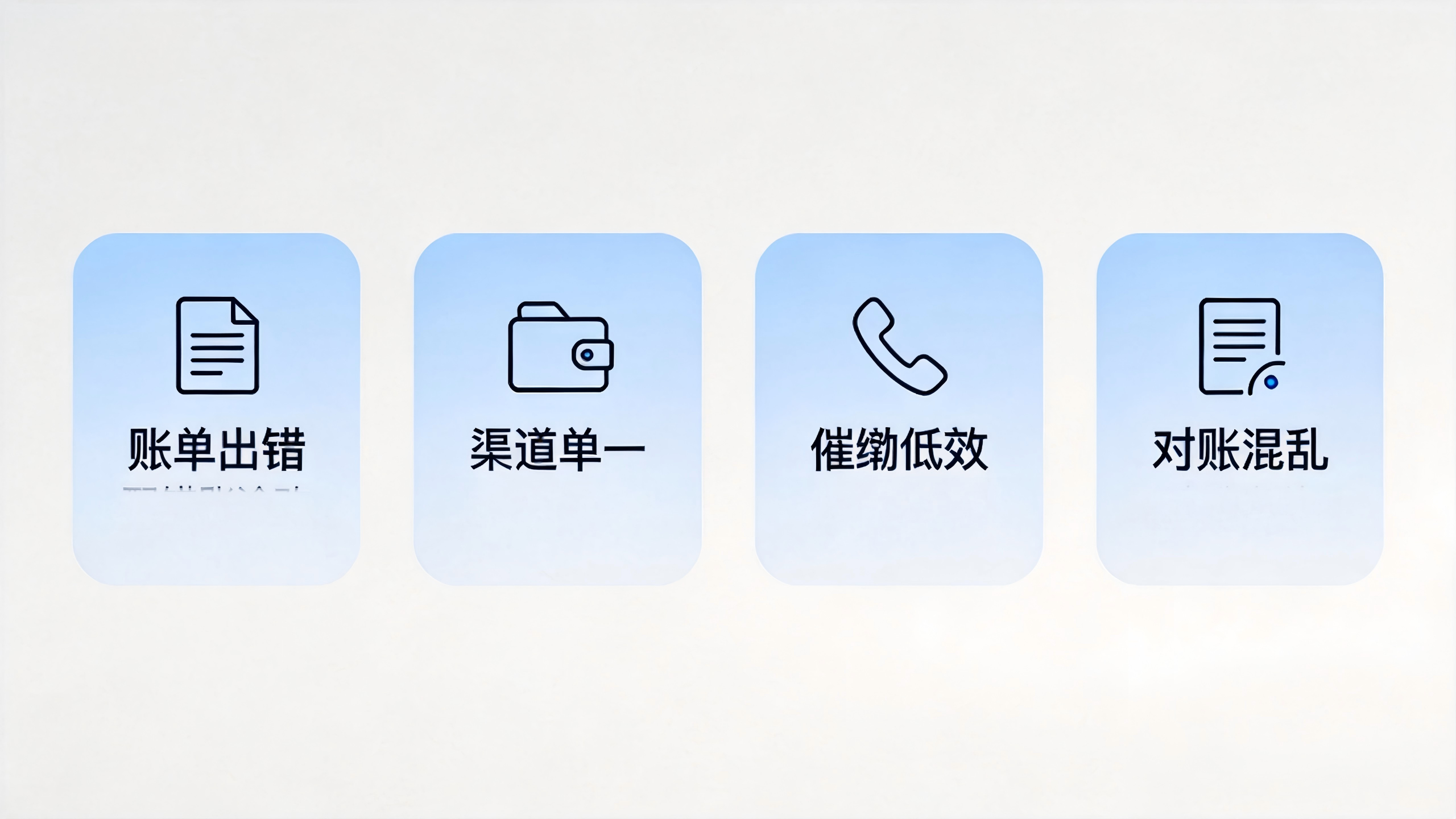 传统收费痛点