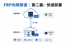 FRP内网穿透|第二篇:快速部署|FRP服务端+客户端手把手搭建-171主机测评