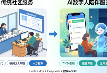 用 CodeBuddy + DeepSeek,从零搭一个 24 小时在线的社区 AI 情感陪伴数字人-171主机测评