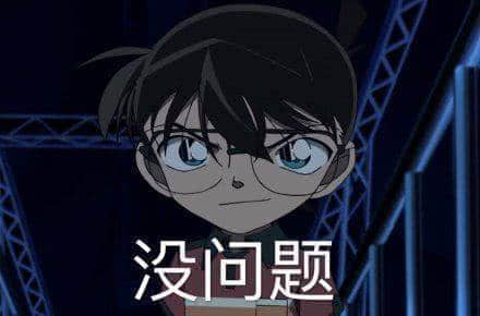 程序员 reaction：柯南00029 没问题