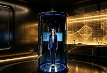 蓝速科技圆柱形 3D 全息舱全天候值守实战指南-171主机测评